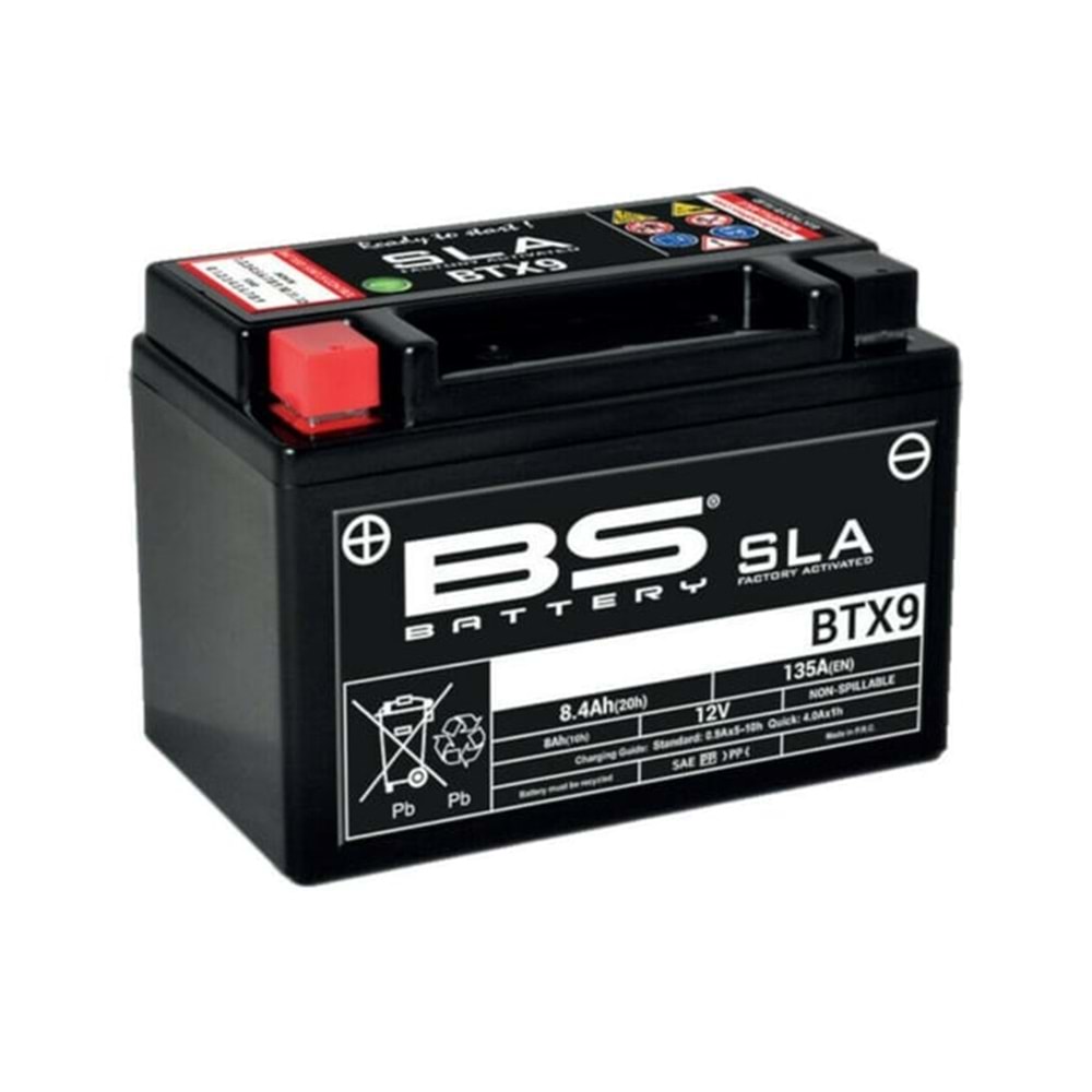 BS BTX9 SLA MOTORSİKLET AKÜSÜ