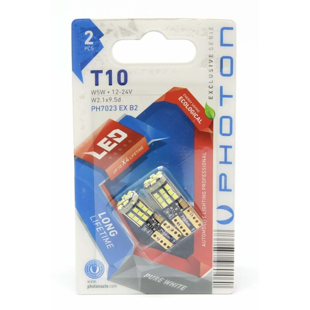 Photon T10 (ADET) W5W PH7023 15SMD Exclusive Serisi