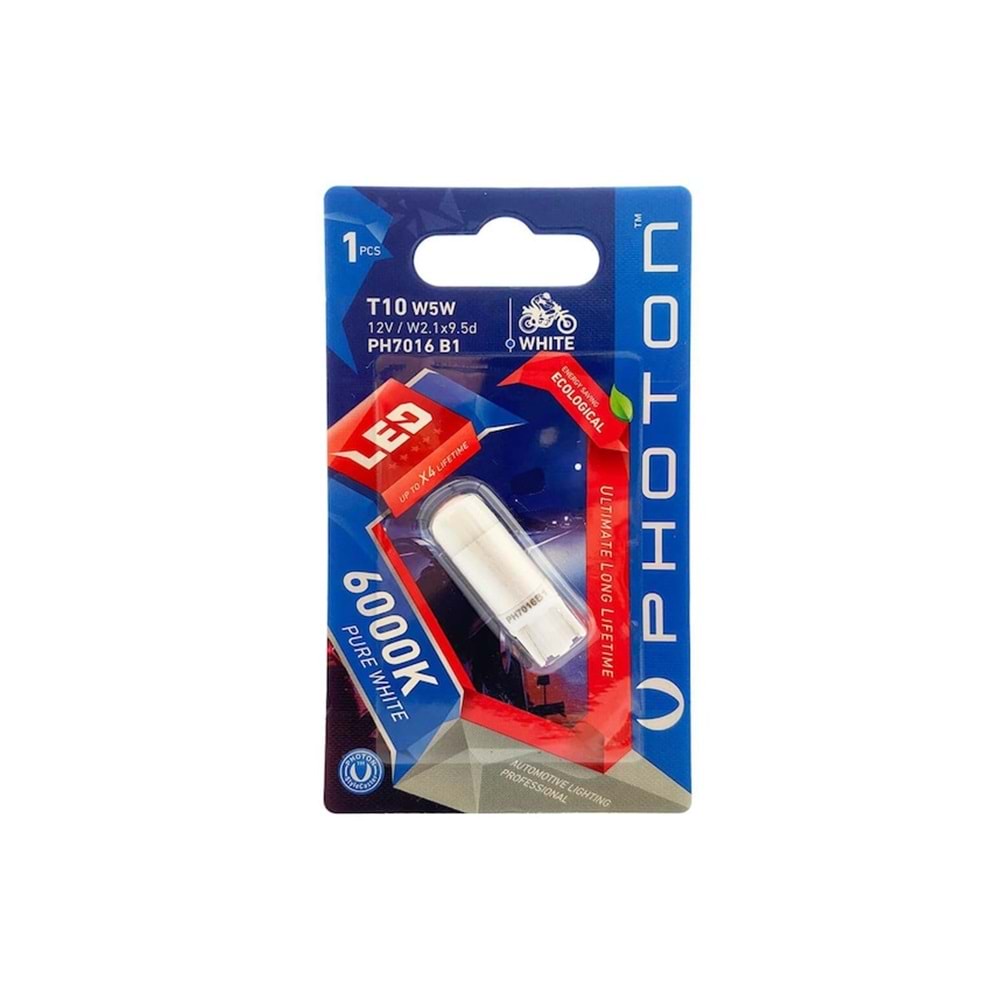 PHOTON DİPSİZ PARK AMPULÜ T10 12V/ (PH7016 B1)