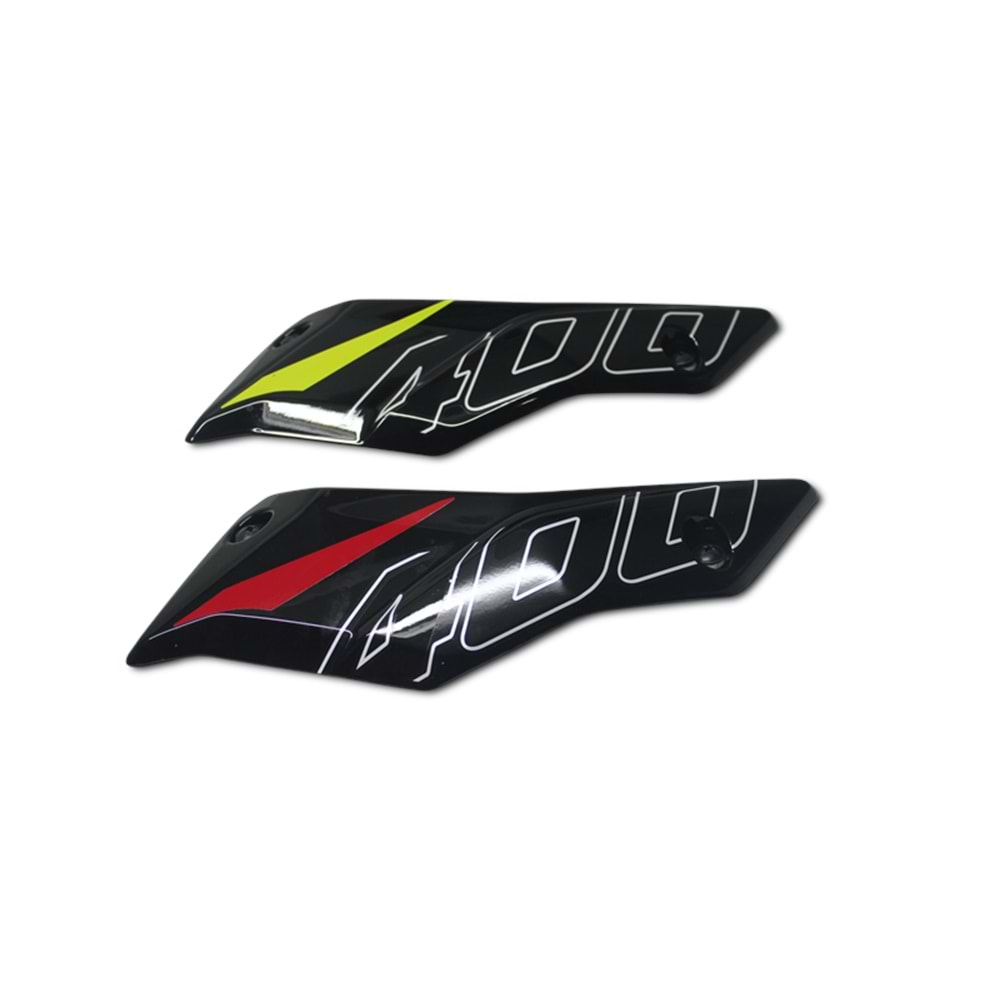 DEKORATİF KAPAK SOL ALT BAJAJ NS400 RENK:KIRMIZI