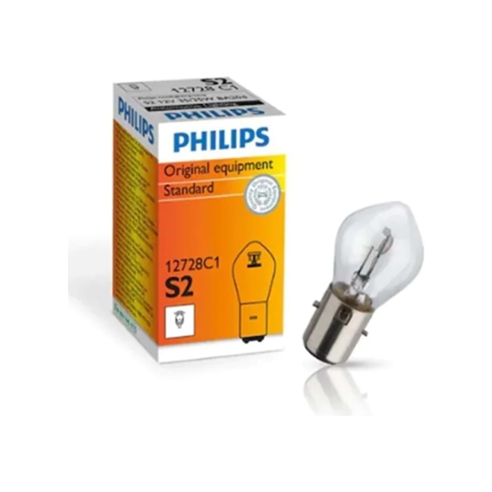 PHİLİPS FAR AMPULÜ S2 12V 35/35W (12728C1)