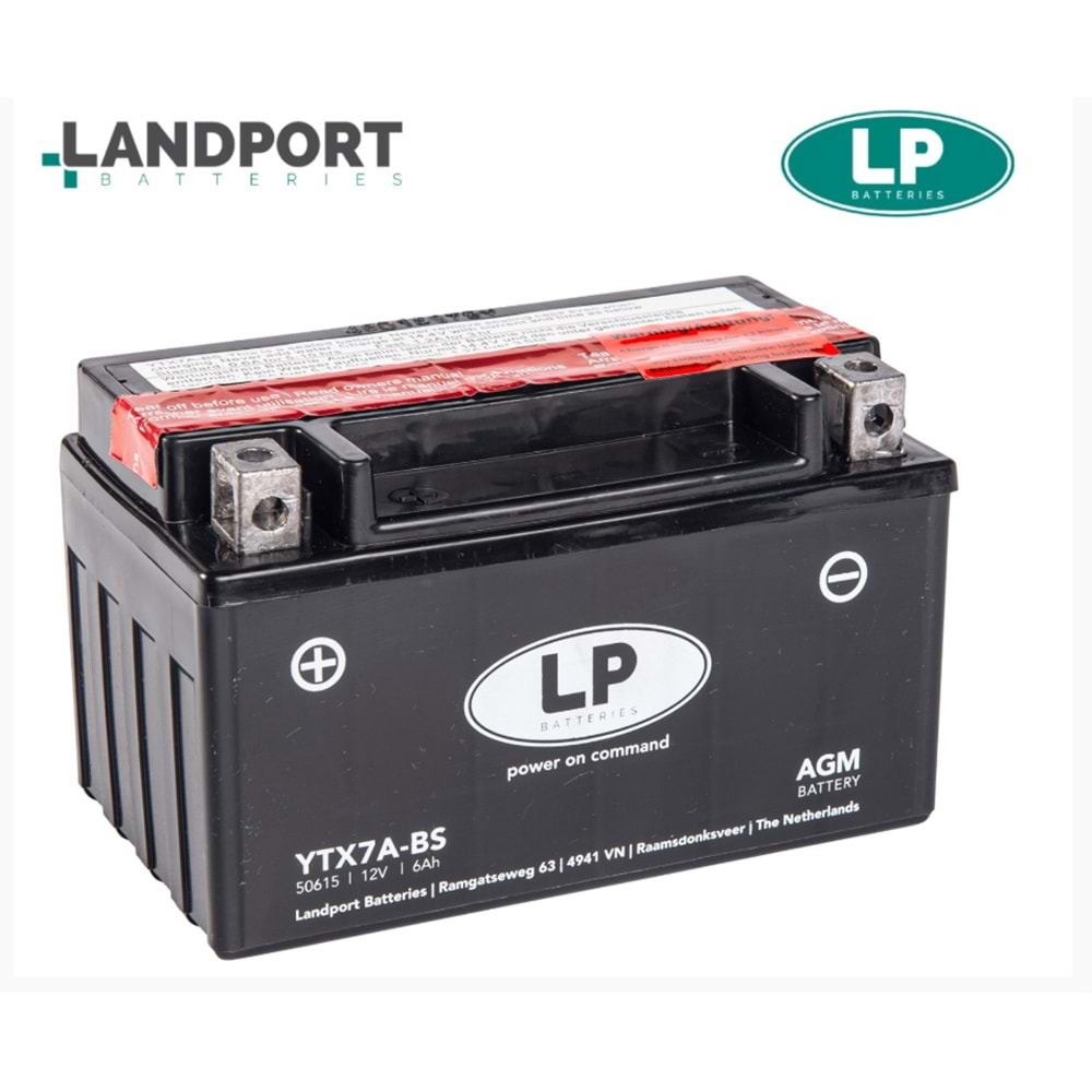 LP YTX7A-BS MOTOSİKLET AKÜSÜ