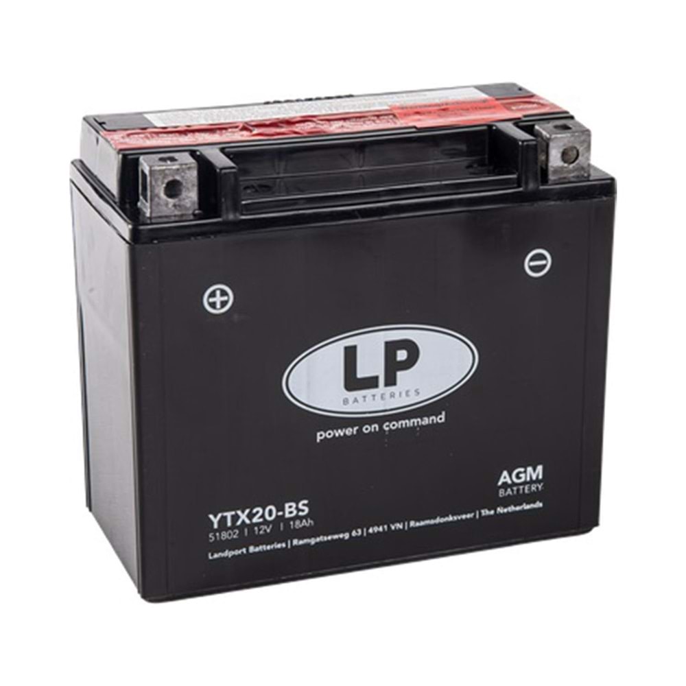 YTX20-BS LP MOTOSİKLET AKÜSÜ
