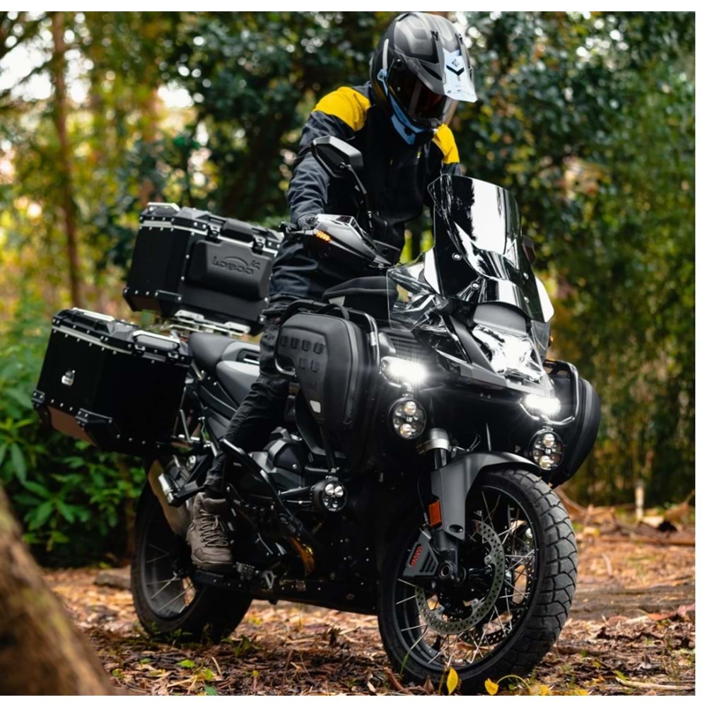 LOBOO KORUMA DEMİRİ ÇANTASI (5LT ÇİFT) BMW R1300 ADV HIRSIZLIĞA KARŞI KORUMALI
