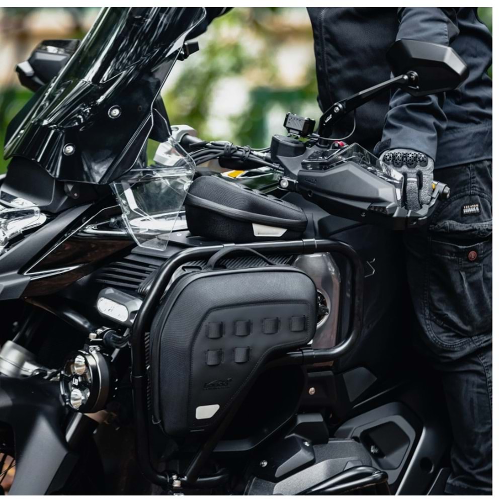 LOBOO KORUMA DEMİRİ ÇANTASI (5LT ÇİFT) BMW R1300 ADV HIRSIZLIĞA KARŞI KORUMALI