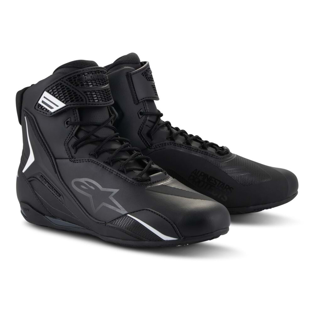 Alpinestars Faster-4 Korumalı Motosiklet Botu Siyah
