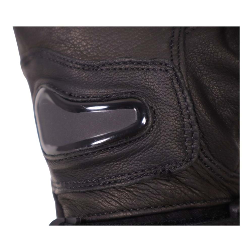 4Riders Breeze WP Korumalı Motosiklet Eldiveni Siyah