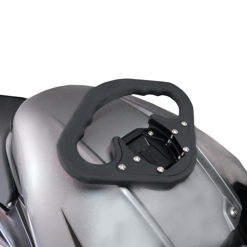 GP KOMPOZİT BAJAJ PULSAR RS 200 2015-2024 UYUMLU DEPO ÜSTÜ ARTÇI TUTAMAK SİYAH