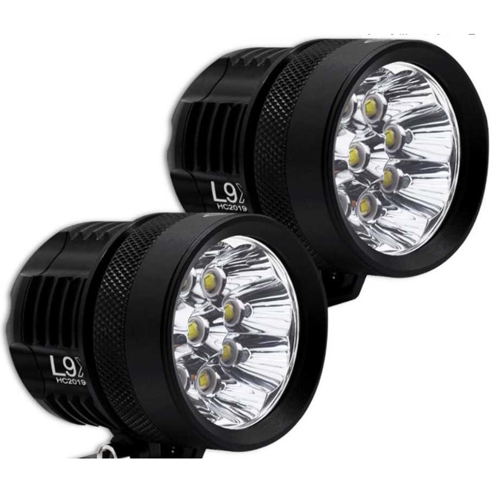 KNMASTER ALİEN 27W MOTOSİKLET LED SİS FARI