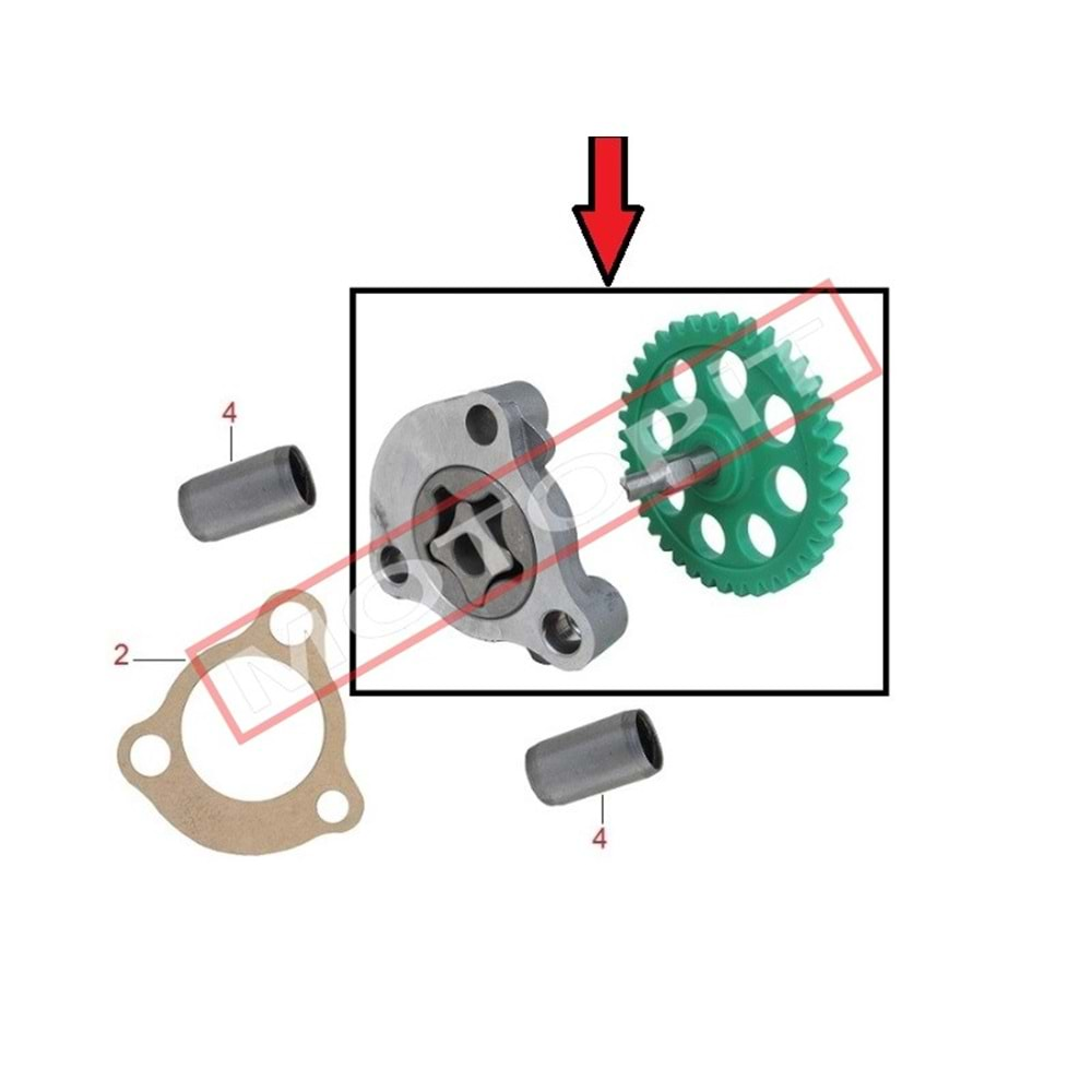 YAĞ POMPASI BOXER/BAJAJ