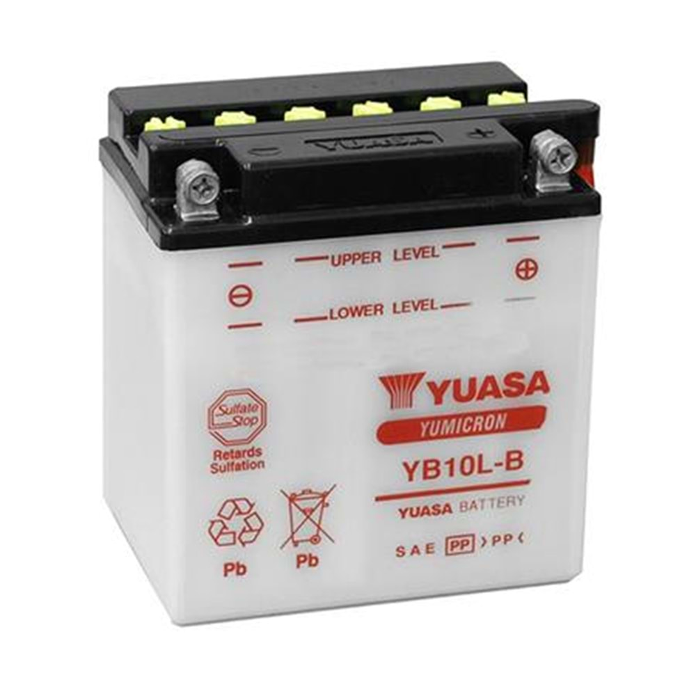 YB10L-BS YUASA MOTOSİKLET AKÜSÜ