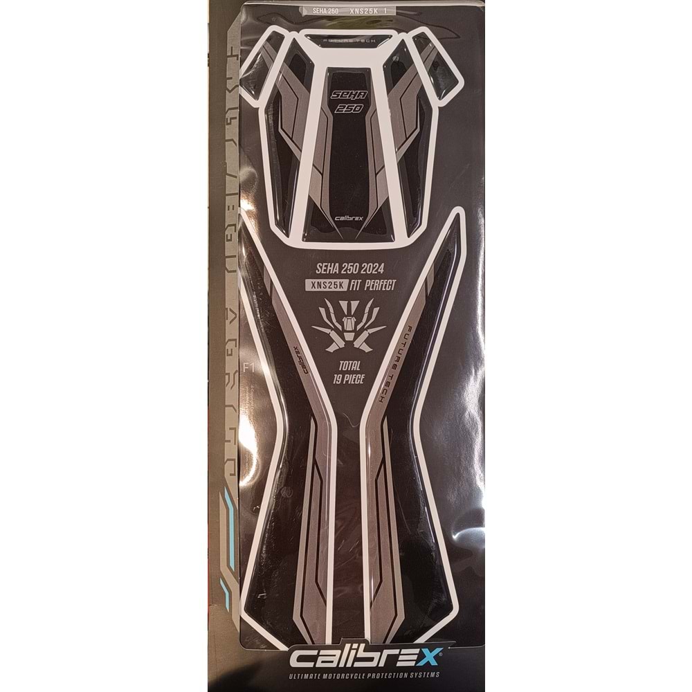 KANUNİ SEHA 250 TANK PAD SETİ - GRİ - SİYAH