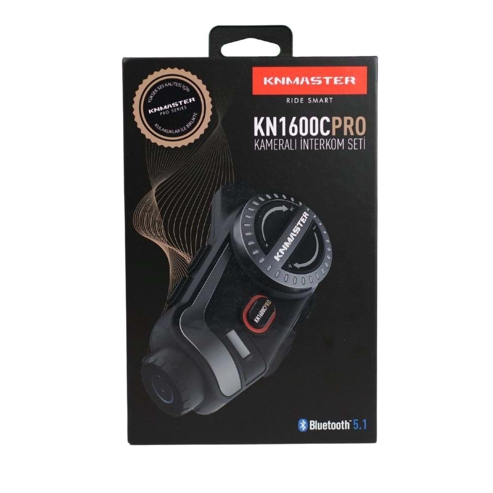 KNMASTER KN1600C PRO BLUETOOTH İNTERKOM SETİ