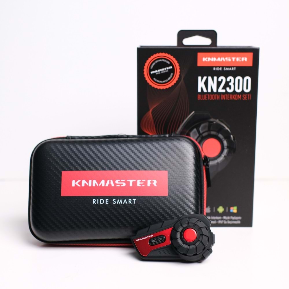 KNMASTER 2300 BLUETOOTH İNTERKOM SETİ