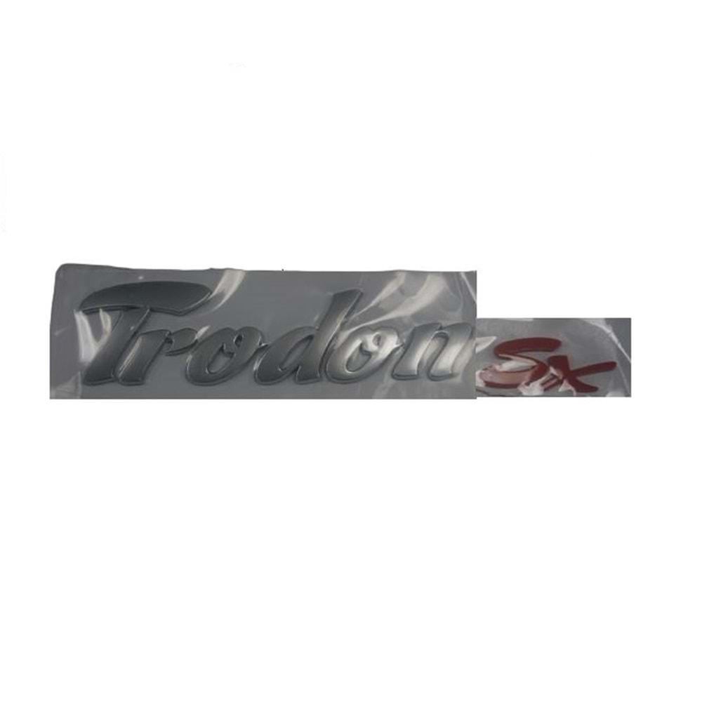 SELE ALTI PANEL ETİKETİ TRODON SX YAZISI KANUNİ