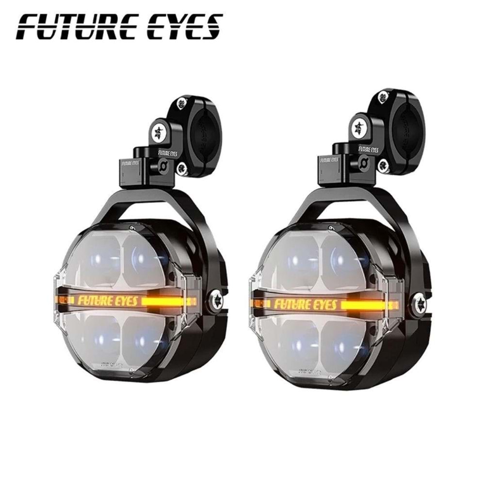 NUKROTECH FUTURE EYES X100 MOTOSİKLET SİS FARI 180W