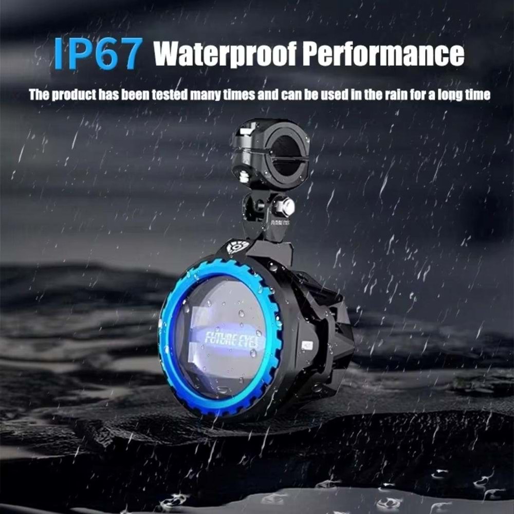 NUKROTECH FUTURE EYES PL40 MOTOSİKLET SİS FARI 180W