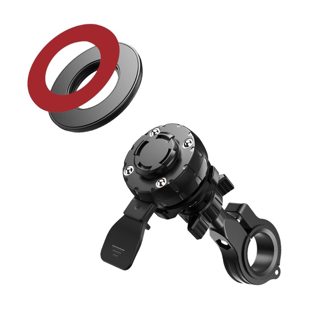 KNMASTER TT-700 Titreşim Önleyicili Motosiklet Telefon Tutucu