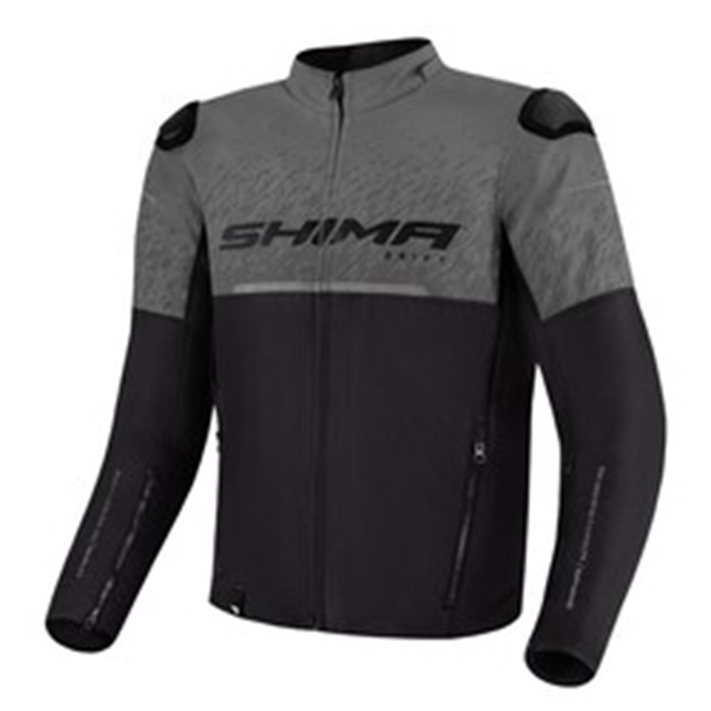 Shima Drift Korumalı Motosiklet Montu Gri
