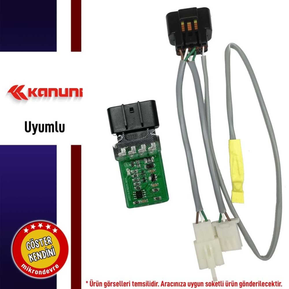 KANUNİ SEHA UYUMLU 13 MODLU STOP ÇAKAR MODÜLÜ