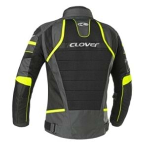 Clover RainJet-2 WP Korumalı Motosiklet Montu KOYU GRİ
