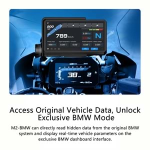 ALİENRİDER M2-BMW 6.2 AKILLI SÜRÜŞ EKRANI CARPLAY/ ANDROİD AUTO Ekran koruyucu hediyeli