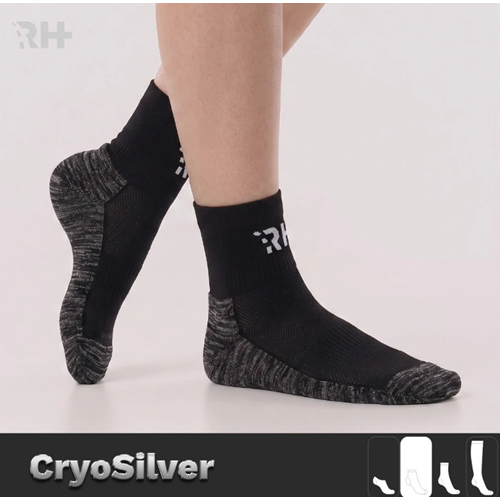 Cryo Silver +Havlu Taban Kısa Çorap Turuncu/Siyah (Erkek)