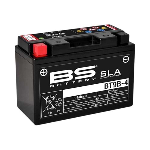 BT9B-4 SLA MOTOSİKLET AKÜSÜ X-MAX 250/X-MAX 250 ABS