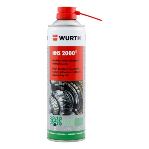 WÜRTH HHS 2000 YÜKSEK BASINCA DAYANIKLI TUTUNMA ÖZELLİKLİ YAĞLAMA SPREYİ