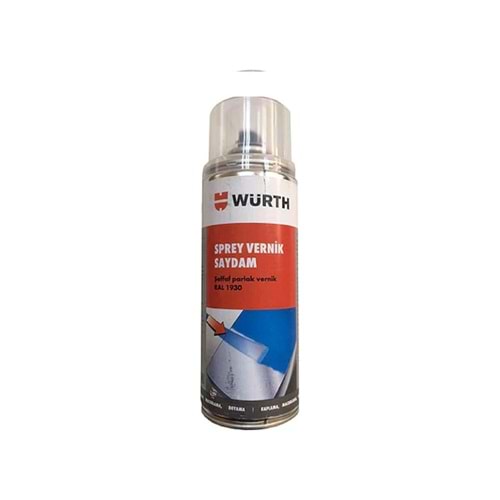 WÜRTH SPREY VERNİK SAYDAM SPREY 400 ML