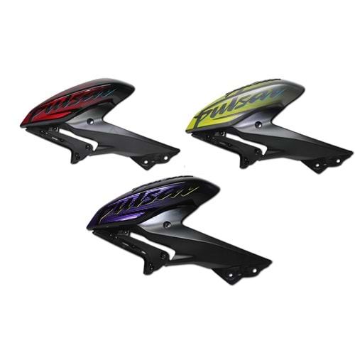 YAKIT DEPO DEKORATİF KAPAK SOL RENK KIRMIZI PULSAR N125 BAJAJ