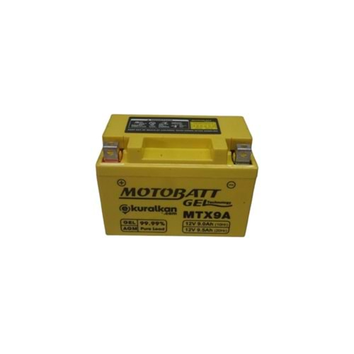 MOTOBATT JEL 2 KUTUP 9 Ah 135 CCA (MTX9A) AKÜ