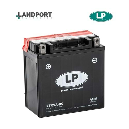 LP (LandPort) YTX9A-BS AGM AKÜ