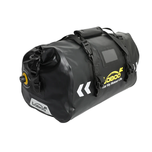 LOBOO CLASSIC SU GEÇİRMEZ PVC KUYRUK ÇANTASI 66 LT - SİYAH