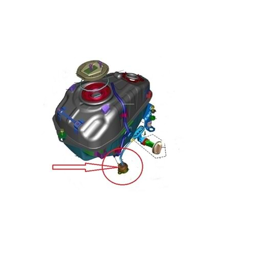 YAKIT FİLTRESİ PULSAR150NS/AS150/BAJAJ