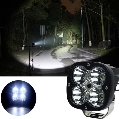 KNMASTER FOX 40W MOTOSİKLETSİS FARI