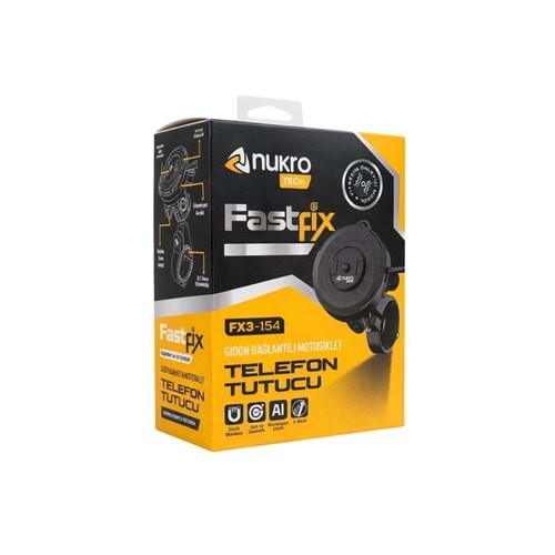 NUKROTECH FASTFİX FX3-154 GİDON BAĞLANTILI TELEFON TUTUCU
