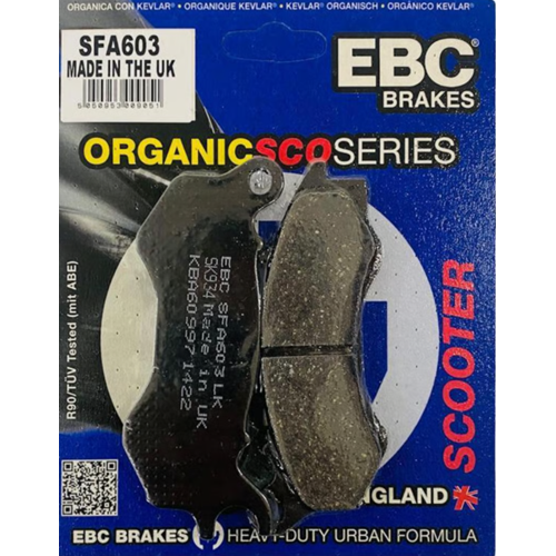 HONDA PCX125/150/SEHA 125/150/250 ÖN FREN BALATASI EBC