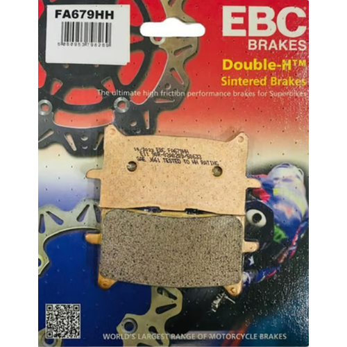 HONDA AFRICA TWIN-CB650R- XADV750 SINTER ÖN FREN BALATASI EBC