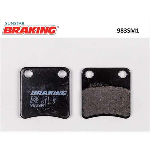AFRİCA TWİN YARI METALİK EL FREN BALATASI BRAKING 983SM1