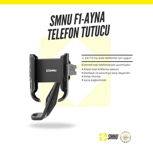 SMNU F1-TELEFON TUTUCU AYNA BAĞLANTILI