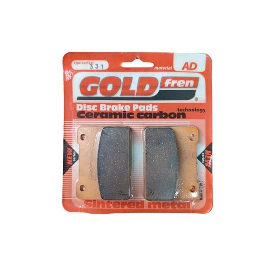 SYM MAXİSYM 400İ / KYMCO XCİTİNG 400İ ÖN FREN BALATASI GOLD AD 331