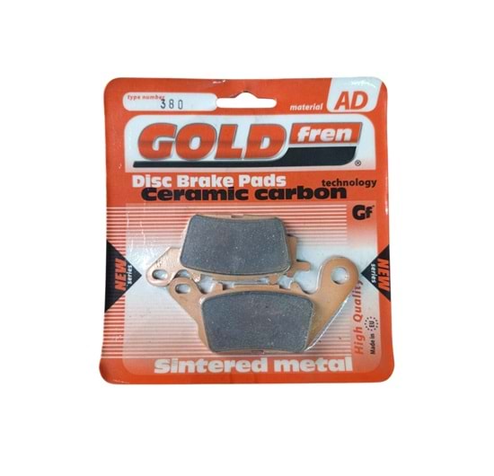 YAMAHA N-MAX 125-150 ÖN FREN BALATASI GOLD AD 380