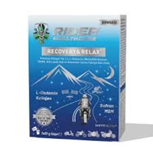Recovery & Relax 7 Saşe