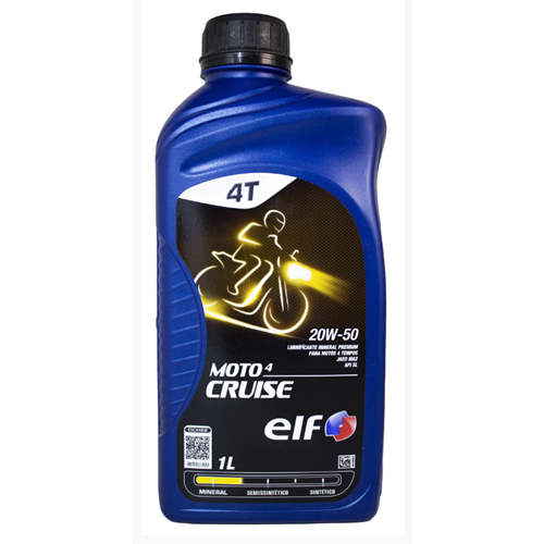 ELF MOTO CRUISE 20W-50 MOTOR YAĞI 1 LT