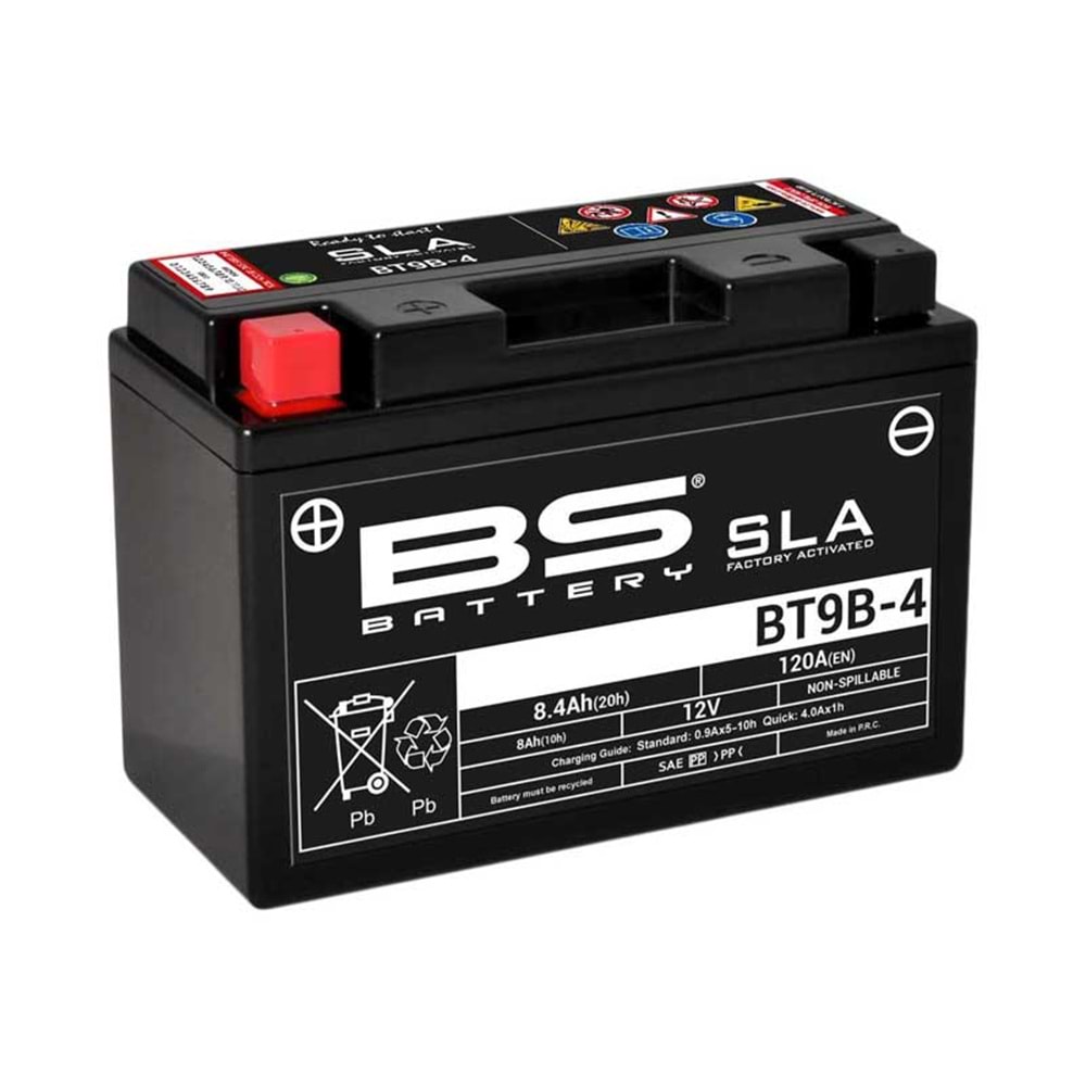 BT9B-4 SLA MOTOSİKLET AKÜSÜ X-MAX 250/X-MAX 250 ABS
