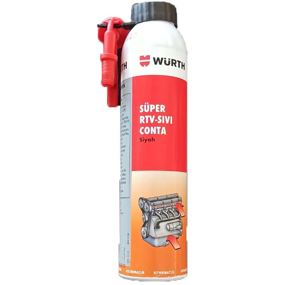 WÜRTH SÜPER RTV - SIVI CONTA SİYAH
