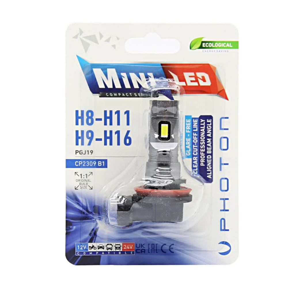 PHOTON MİNİ H8 H9 H11 H16 Compact Led