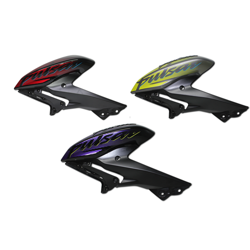 YAKIT DEPO DEKORATİF KAPAK SOL RENK KIRMIZI PULSAR N125 BAJAJ
