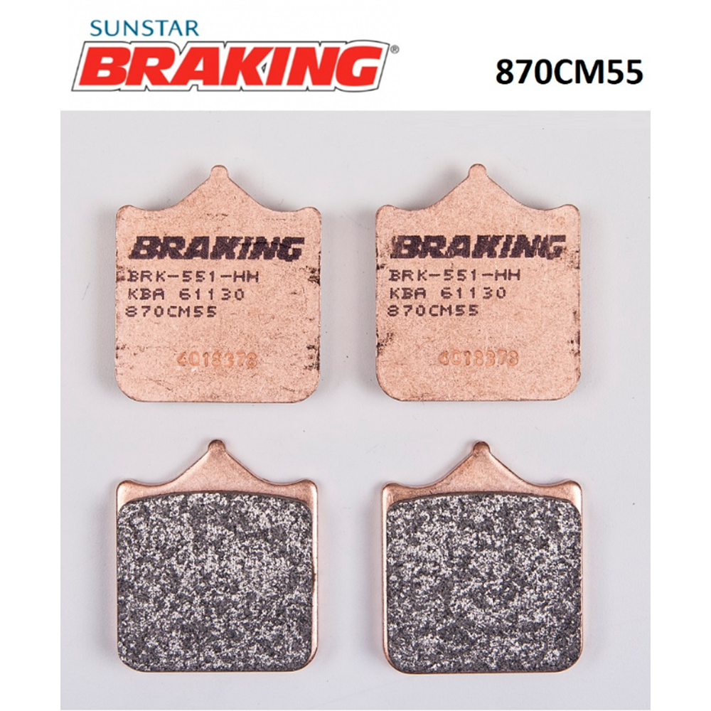 DUCATİ MULTİSTRADA 1200 BRAKİNG ARKA FREN BALATASI 870CM55